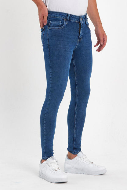 Men's Jean Trousers Super Skinny Tiger