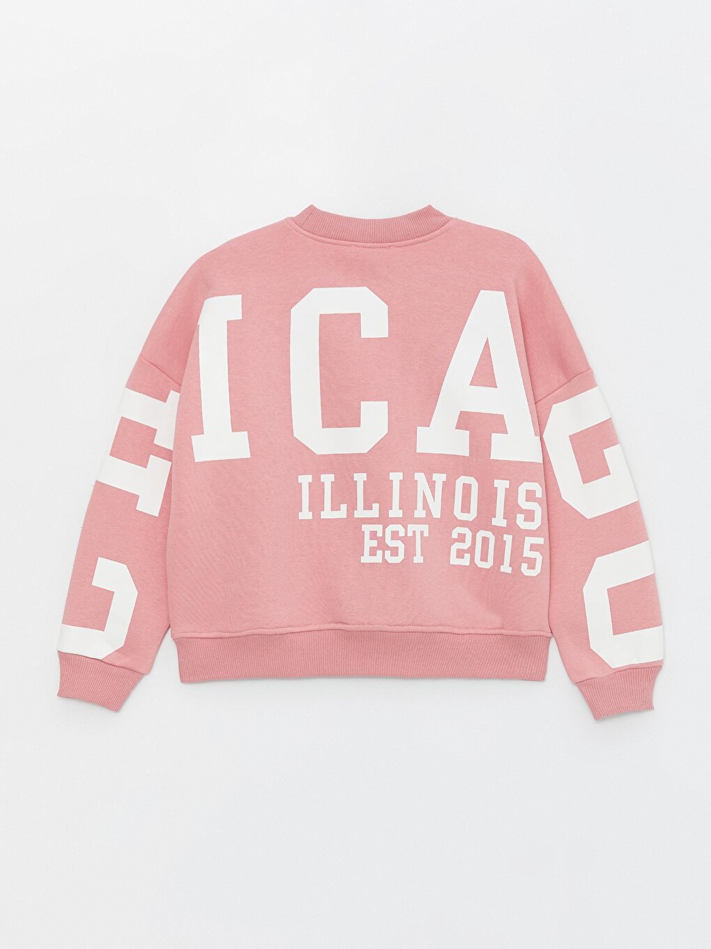 Girls' Three Thread Raised Chicago SweatShirt