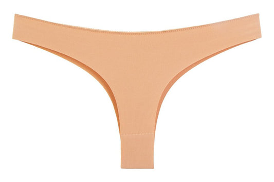 Women's Panties Brazillian Thong Laser Cut Flexible Non-marking Pack of 5