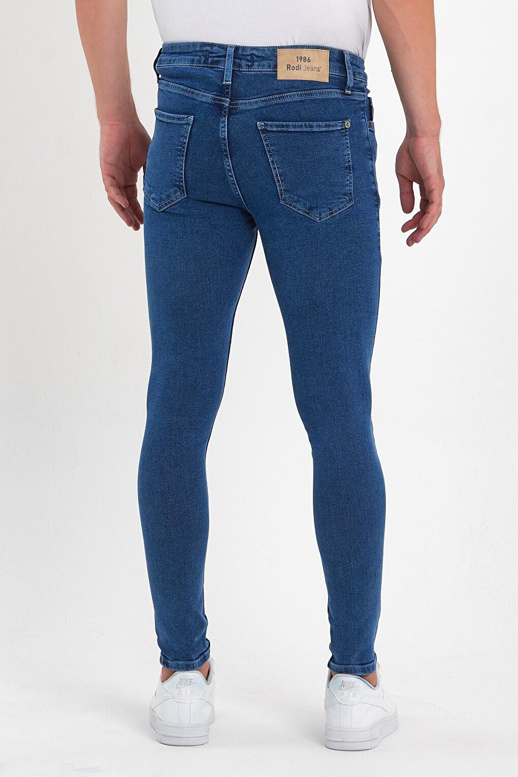 Men's Jean Trousers Super Skinny Tiger