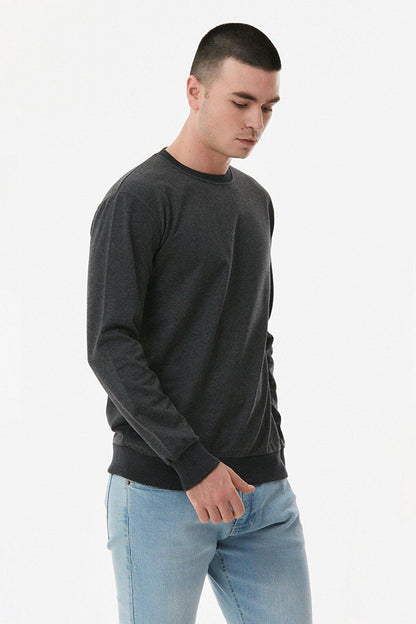 Basic Crew Neck Sweatshirt