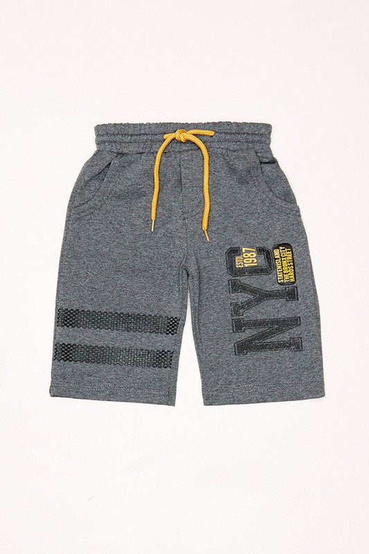 Nyc Printed Kids Shorts