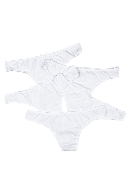 Women's Thong 5-pack Panties