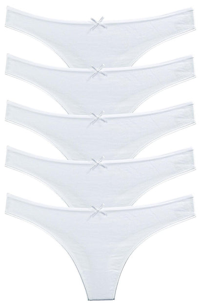 Women's Thong 5-pack Panties