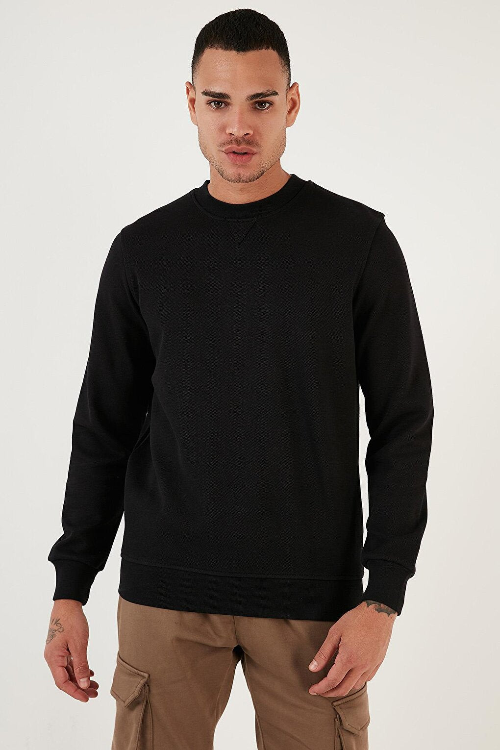 Cotton Regular Fit Crew Neck Sweat 5905453