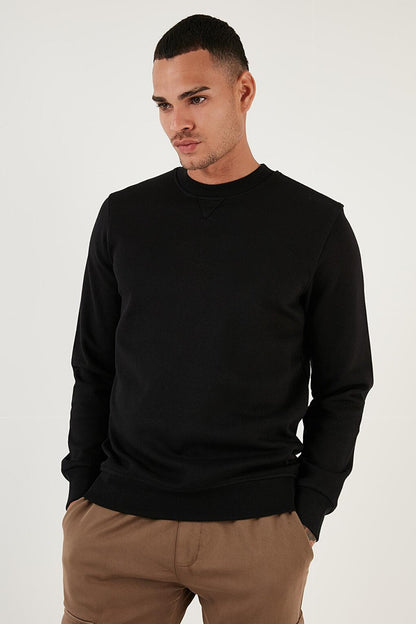 Cotton Regular Fit Crew Neck Sweat 5905453