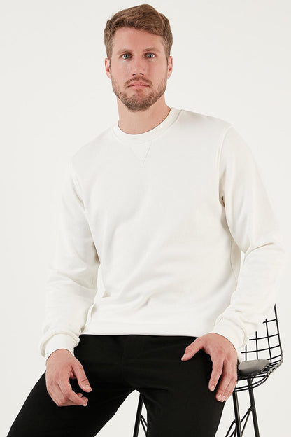 Cotton Regular Fit Crew Neck Sweat 5905453