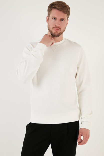 Cotton Regular Fit Crew Neck Sweat 5905453