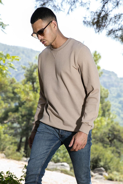 Cotton Regular Fit Crew Neck Sweat 5905453