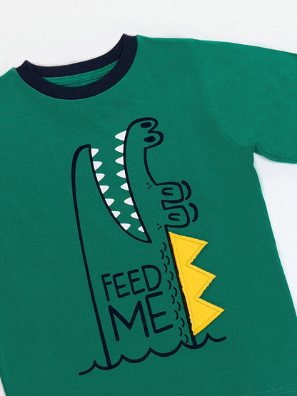 Feed Me Boy's T-shirt Trousers Set