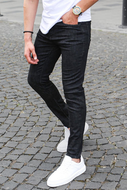 Black Slim Fit Premium Men's Jean 6389