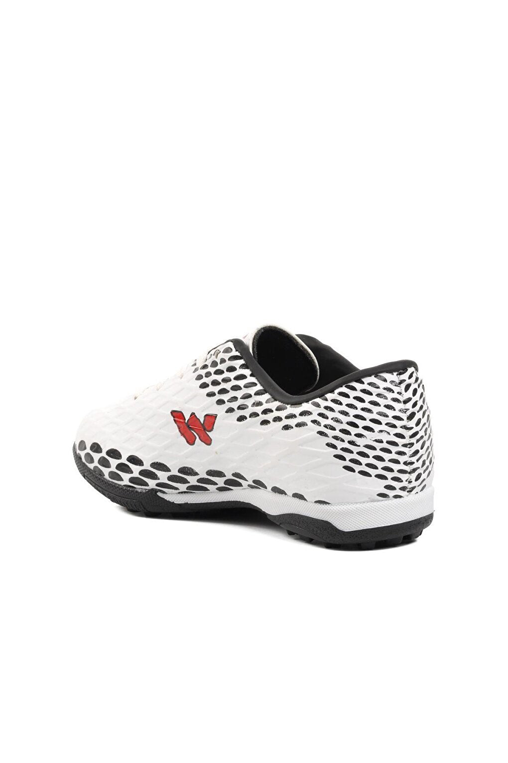 Victor-F White Laced Children's Astroturf Field Shoes