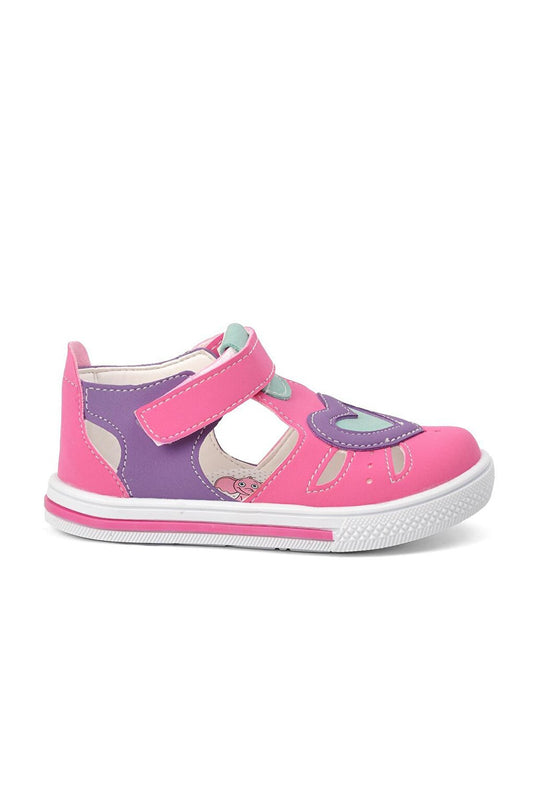 210103 Fuchsia-Purple Baby Girl Summer Shoes