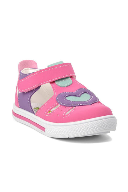 210103 Fuchsia-Purple Baby Girl Summer Shoes