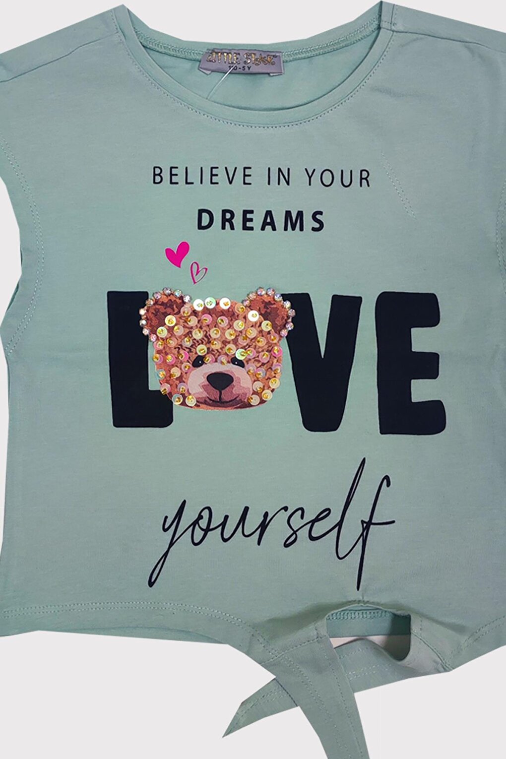 Girl's Believe Yourself Love T-Shirt