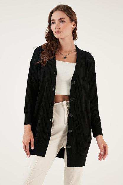 V-Neck Buttoned Knitwear Cardigan 4616040