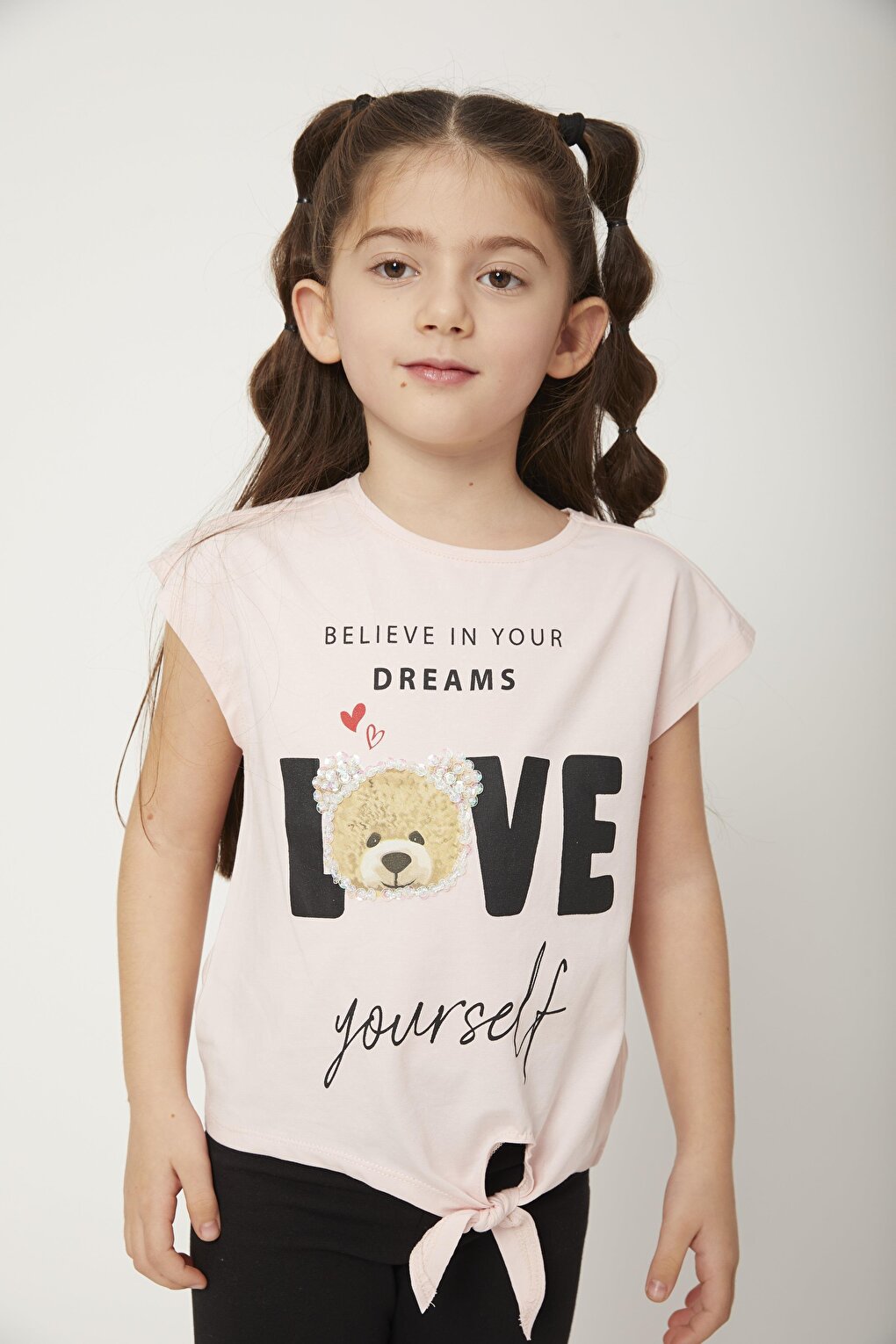 Girl's Believe Yourself Love T-Shirt