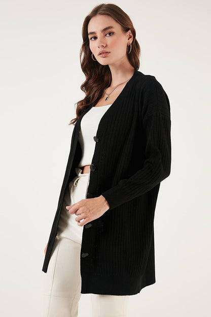 V-Neck Buttoned Knitwear Cardigan 4616040