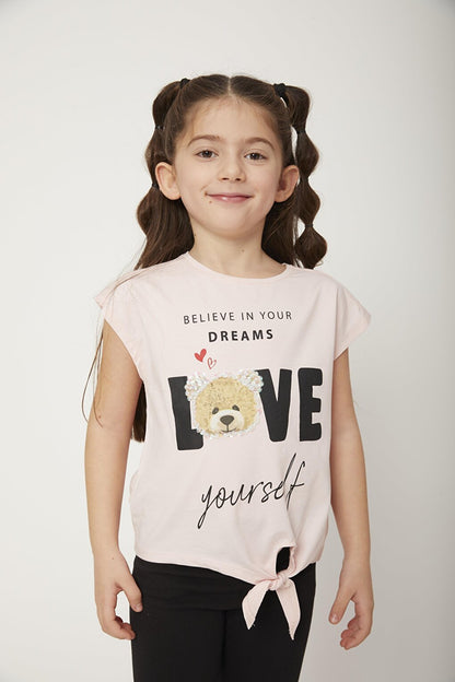 Girl's Believe Yourself Love T-Shirt