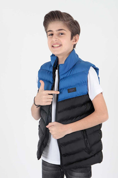 Boy's Fashion Trend Hoodless Puffer Vest Ak217980