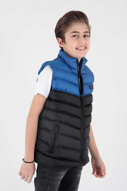 Boy's Fashion Trend Hoodless Puffer Vest Ak217980