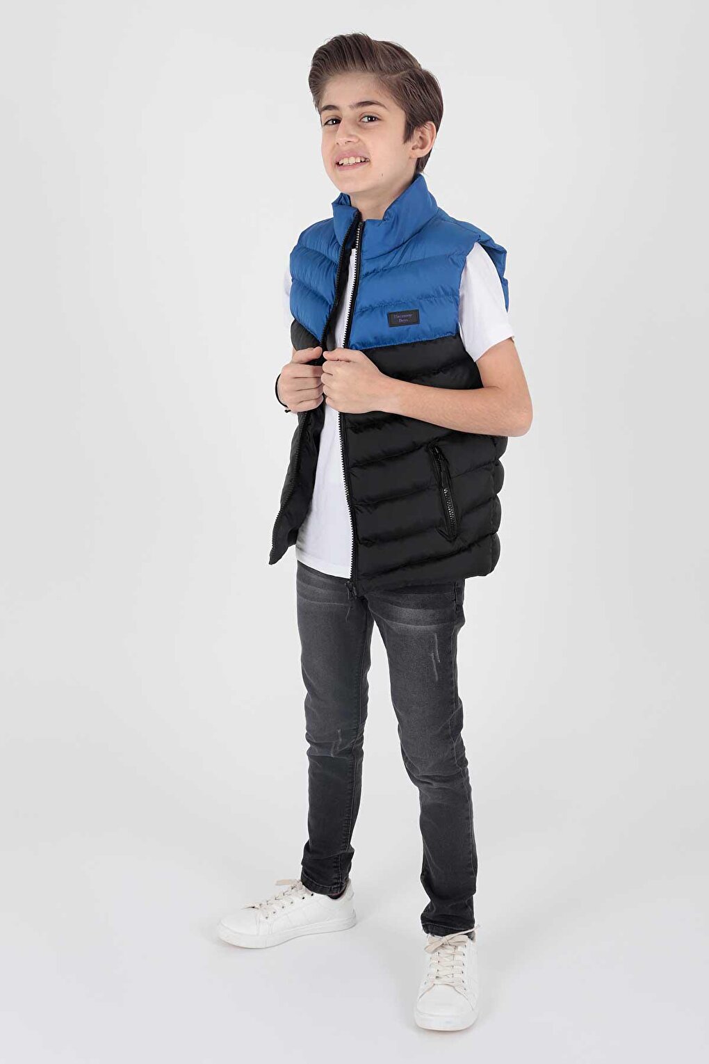 Boy's Fashion Trend Hoodless Puffer Vest Ak217980