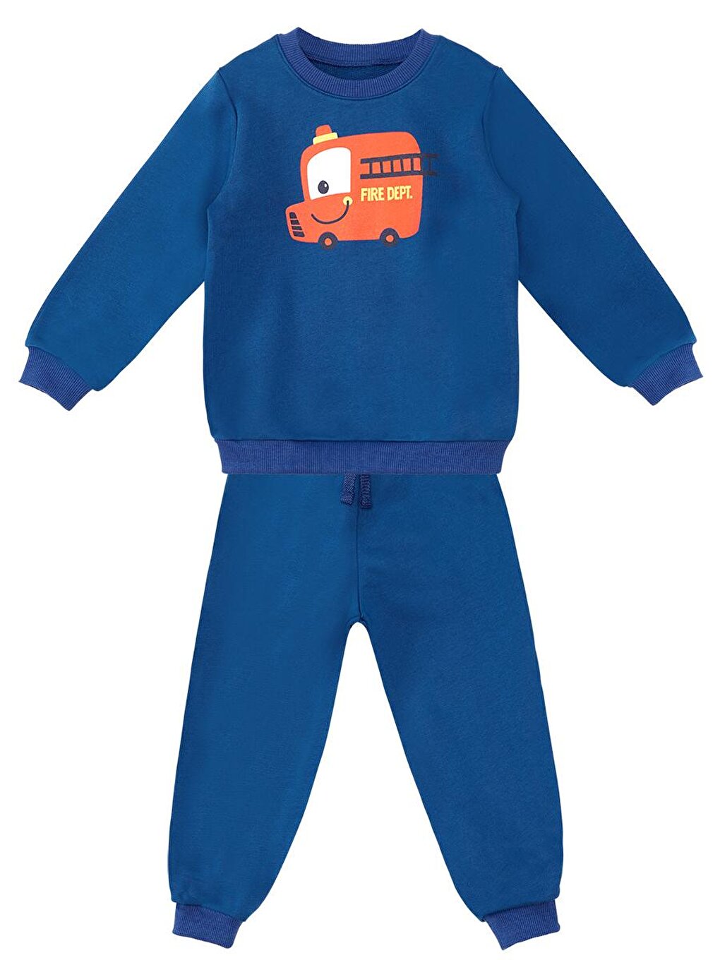 Firefighter Baby Boy Navy Blue Tracksuit