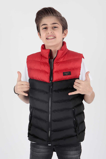 Boy's Fashion Trend Hoodless Puffer Vest Ak217980