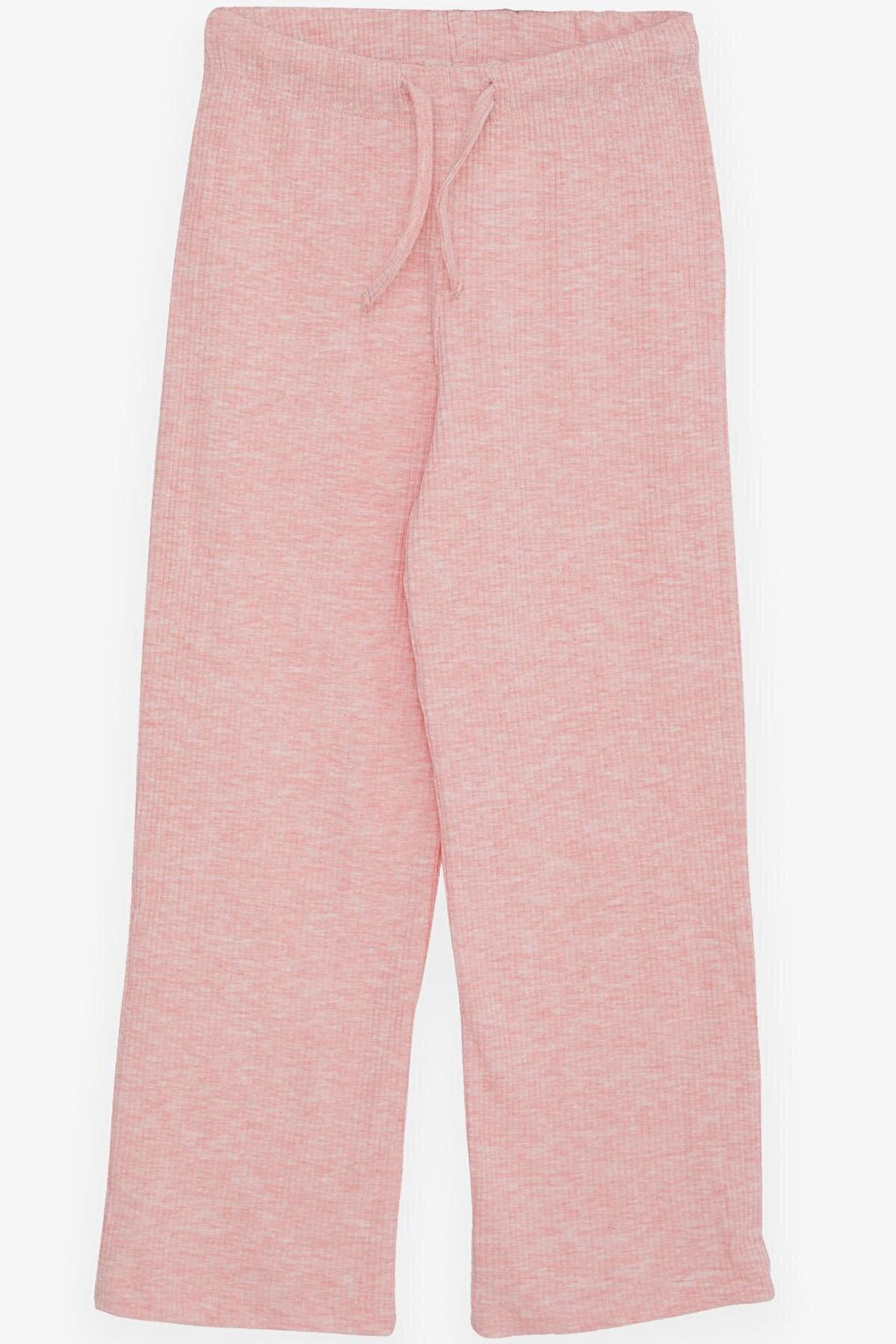 Girls' Trousers Camisole Ribbed Pink Melange (Age 8-14)