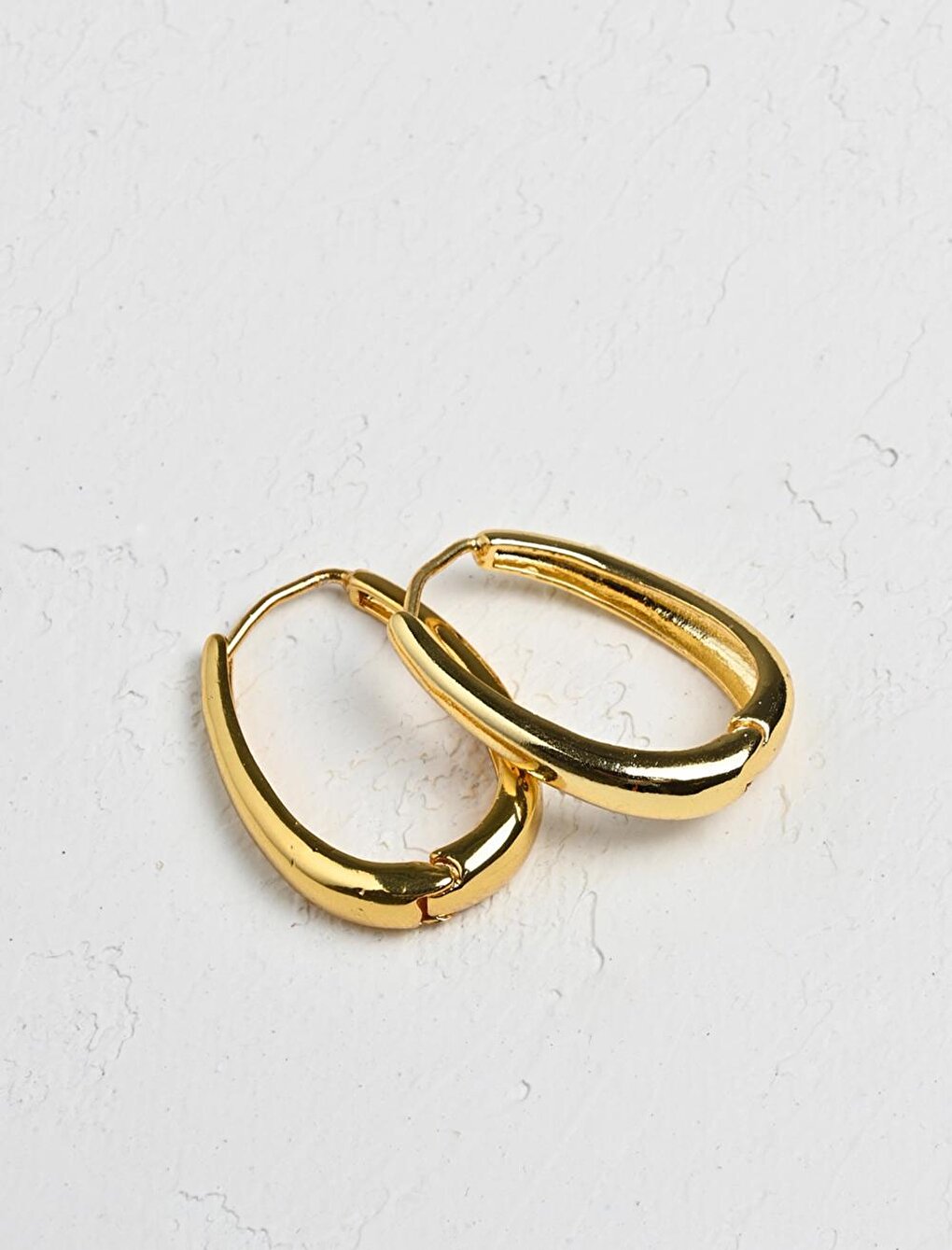 Gold Stylish Hoop Earrings