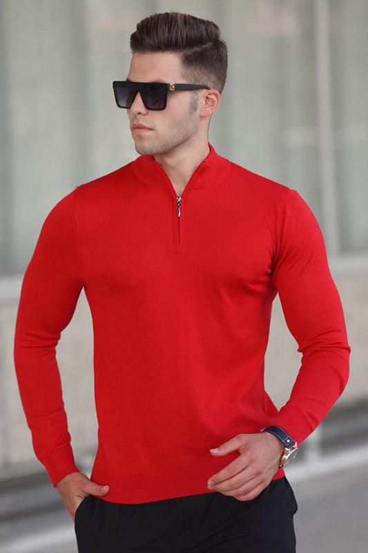 Red Men's Sweater 5176