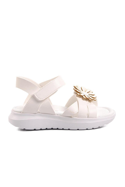 Şng 8010-P White Girl's Sandals