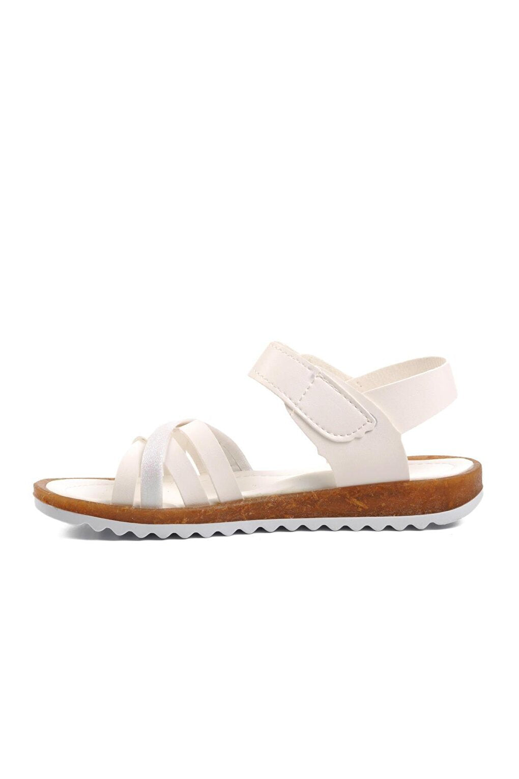 Arz 1100-F White Girl's Sandals