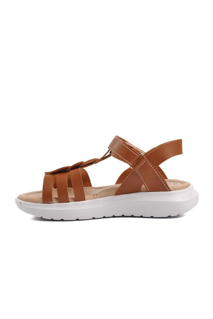 Şng 8020-F Brown Girl's Sandals