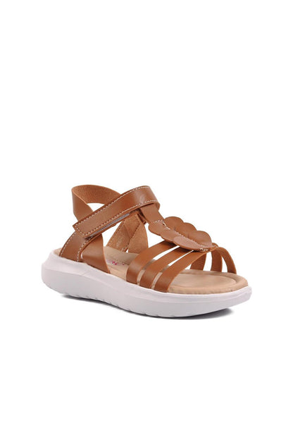 Şng 8020-F Brown Girl's Sandals