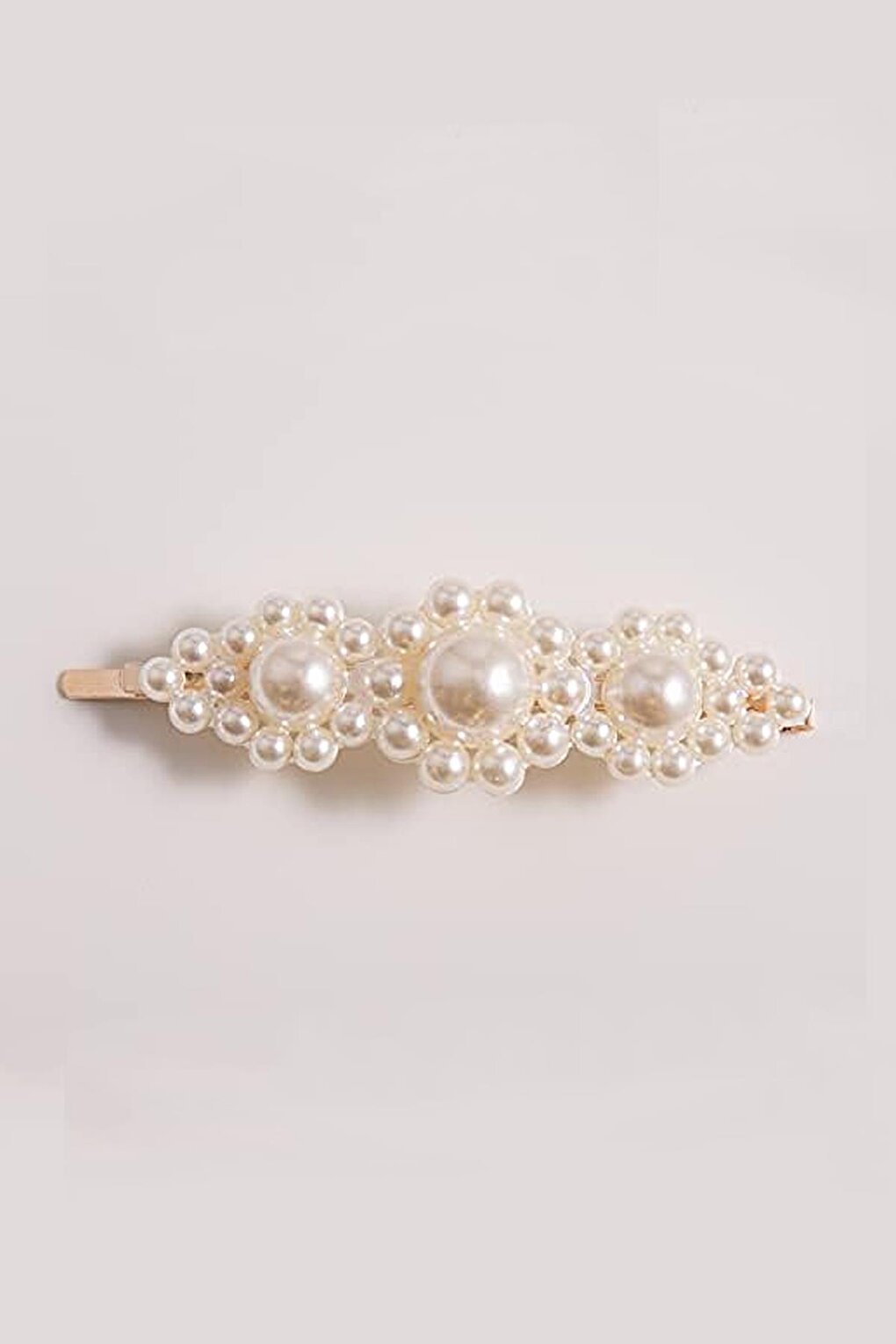 Yabon Pearl Side Buckle White