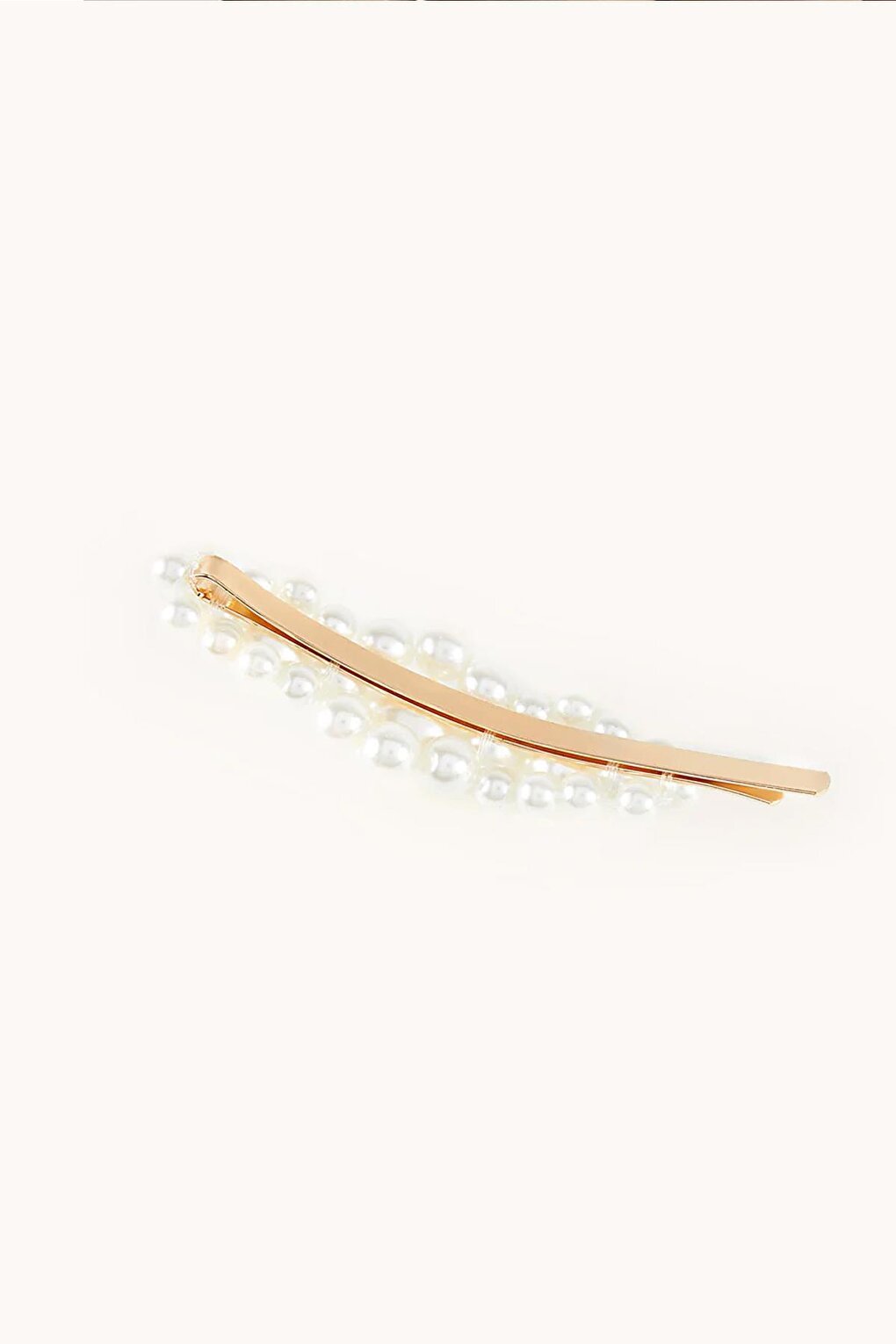 Yabon Pearl Side Buckle White