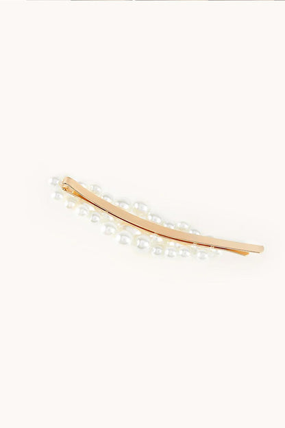 Yabon Pearl Side Buckle White