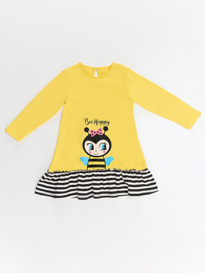 Bee Yellow Girl's Dress