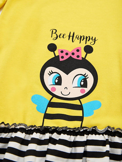 Bee Yellow Girl's Dress