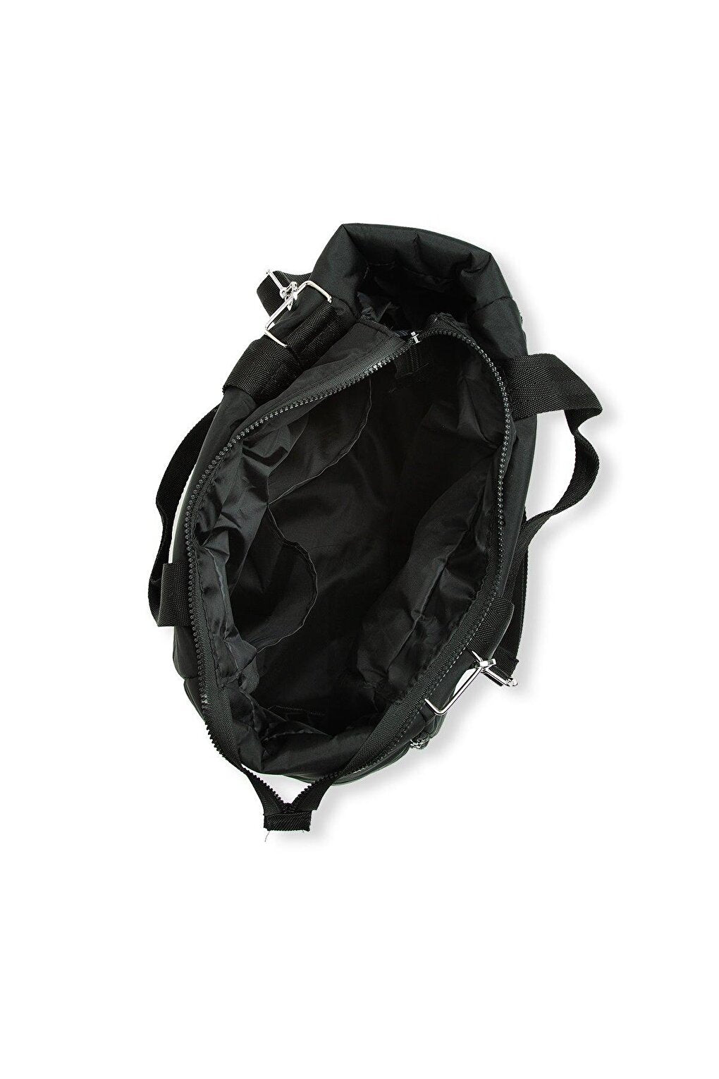 Inflatable Pouf Bag with Double Vertical Zipper