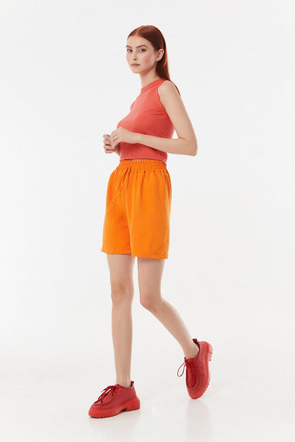 Ayrobin Shorts with Elastic Waist