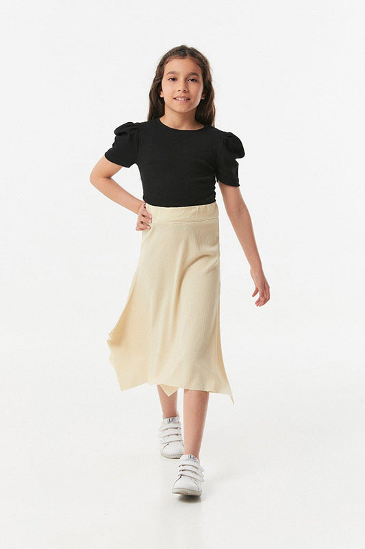 Bürümcük Fabric Girl's Bell Skirt