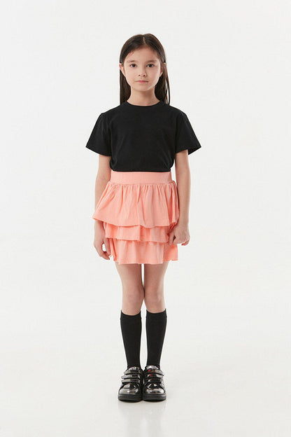 Ruffle Layered Kids Skirt