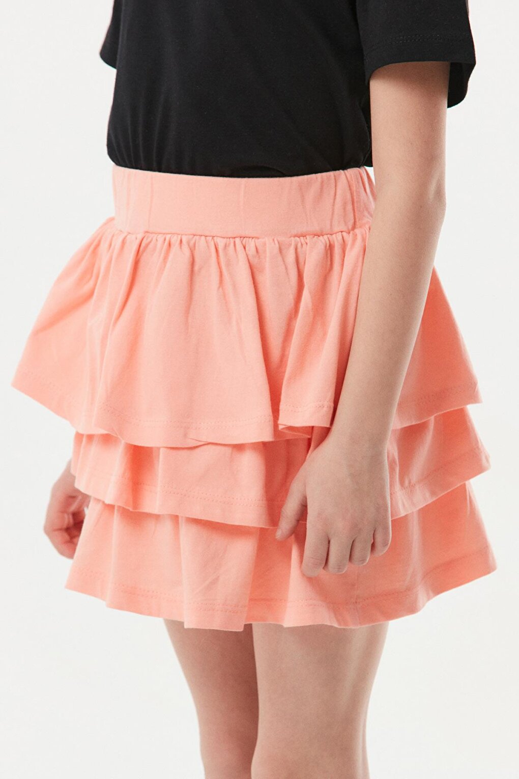 Ruffle Layered Kids Skirt