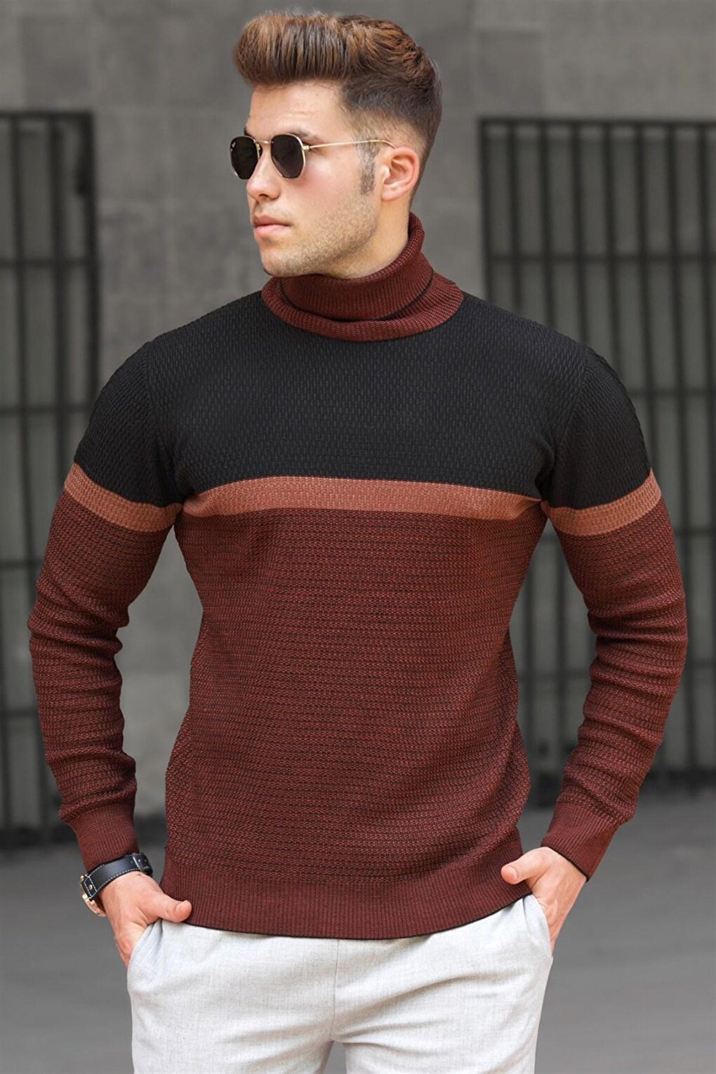 Black Turtleneck Sweater 5149