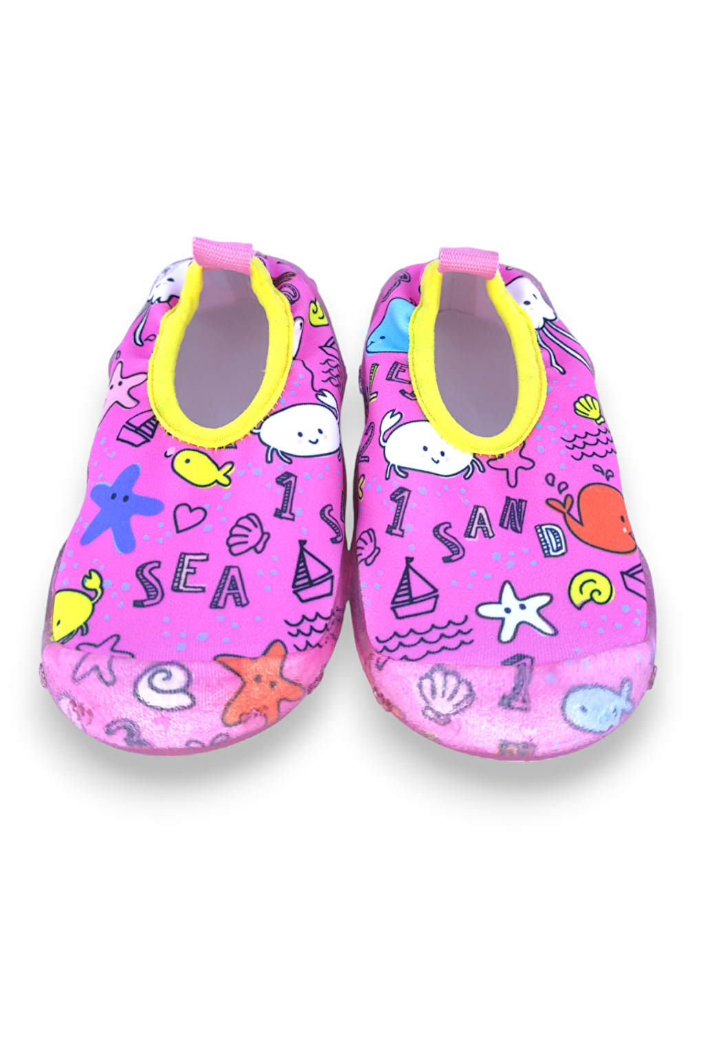 Pink Sand Sea Girl's Anti-Slip Sole Sea Shoes-F-7033