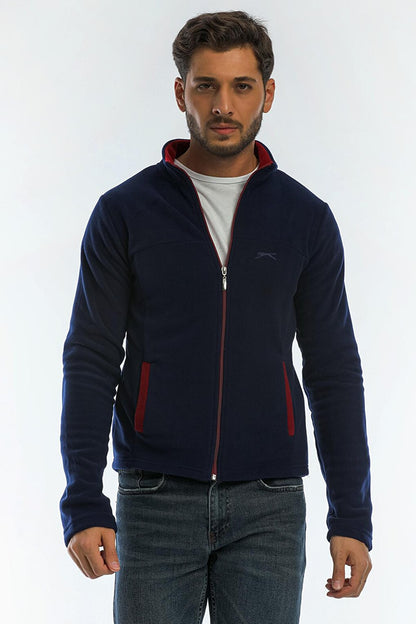 SAFRANO I Men's Fleece Navy Blue