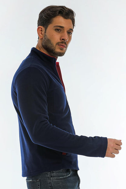 SAFRANO I Men's Fleece Navy Blue