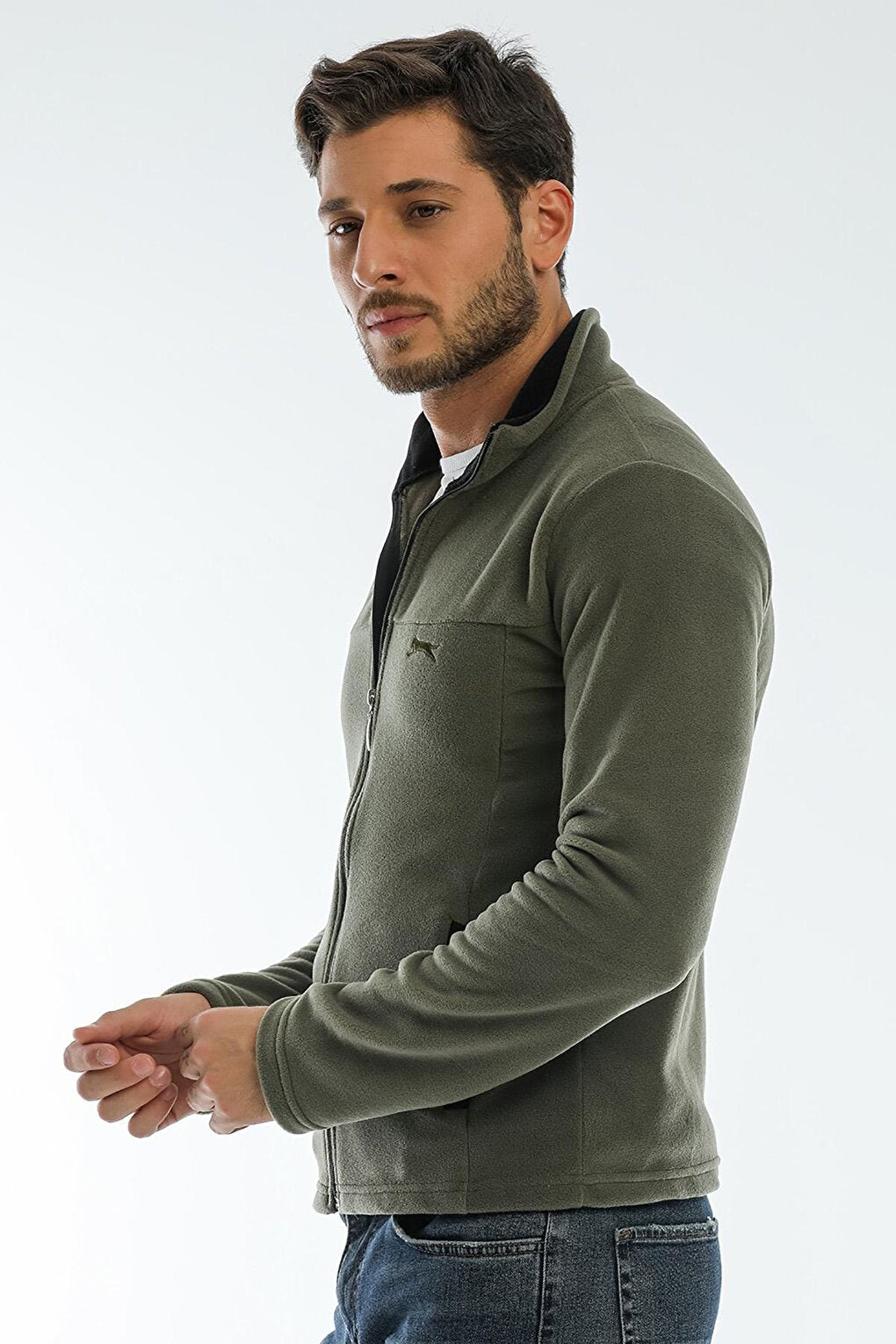 SAFRANO I Men's Fleece Khaki